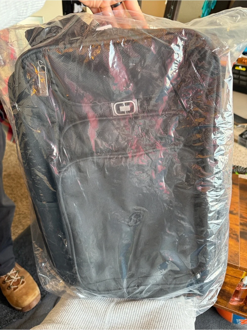 OGIO EPIC Black Compact Travel Backpack with Front Organizer